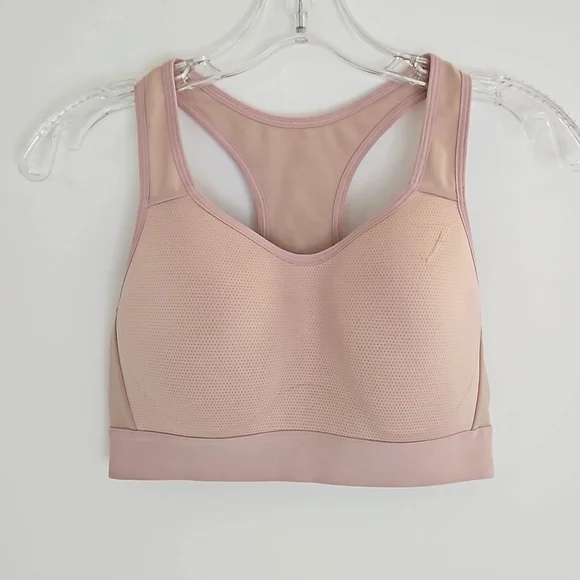 Gymshark light pink sport bra women's size medium - Picture 7 of 8